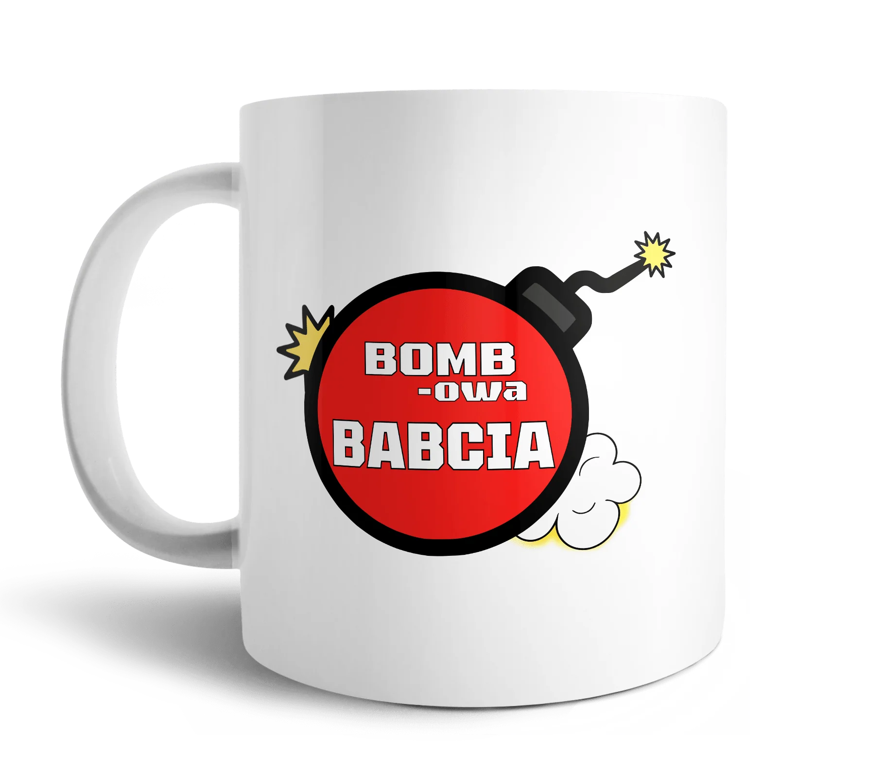 Kubek bombowa babcia 330ml - Image 2